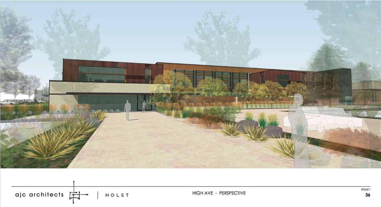 A rendering by AJC Architects of the homeless resource center planned for 275 W. High Ave. in Salt Lake City. (Photo: Shelter the Homeless Inc.)