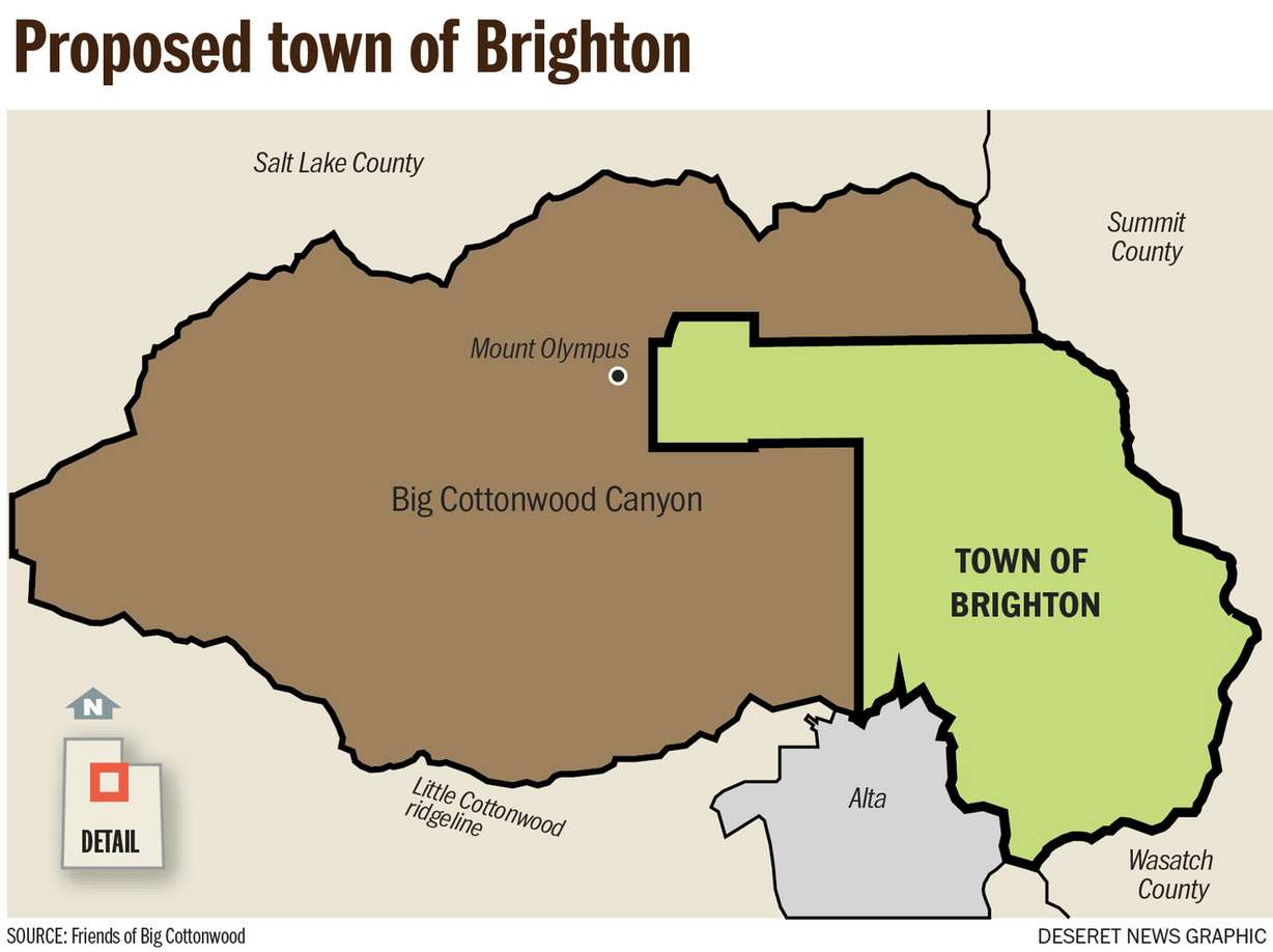 Proposed town of Brighton. Photo: Joseph Tolman