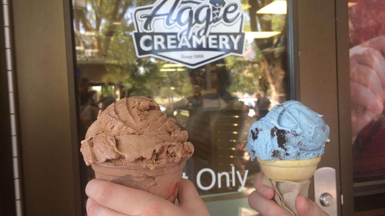BYU Creamery battles it out with Aggie Ice Cream in time for Friday's football matchup