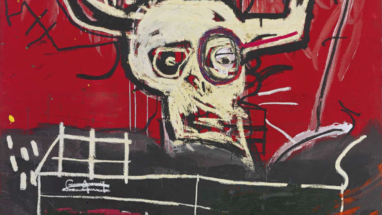 Basquiat painting from Yoko Ono's collection to be auctioned