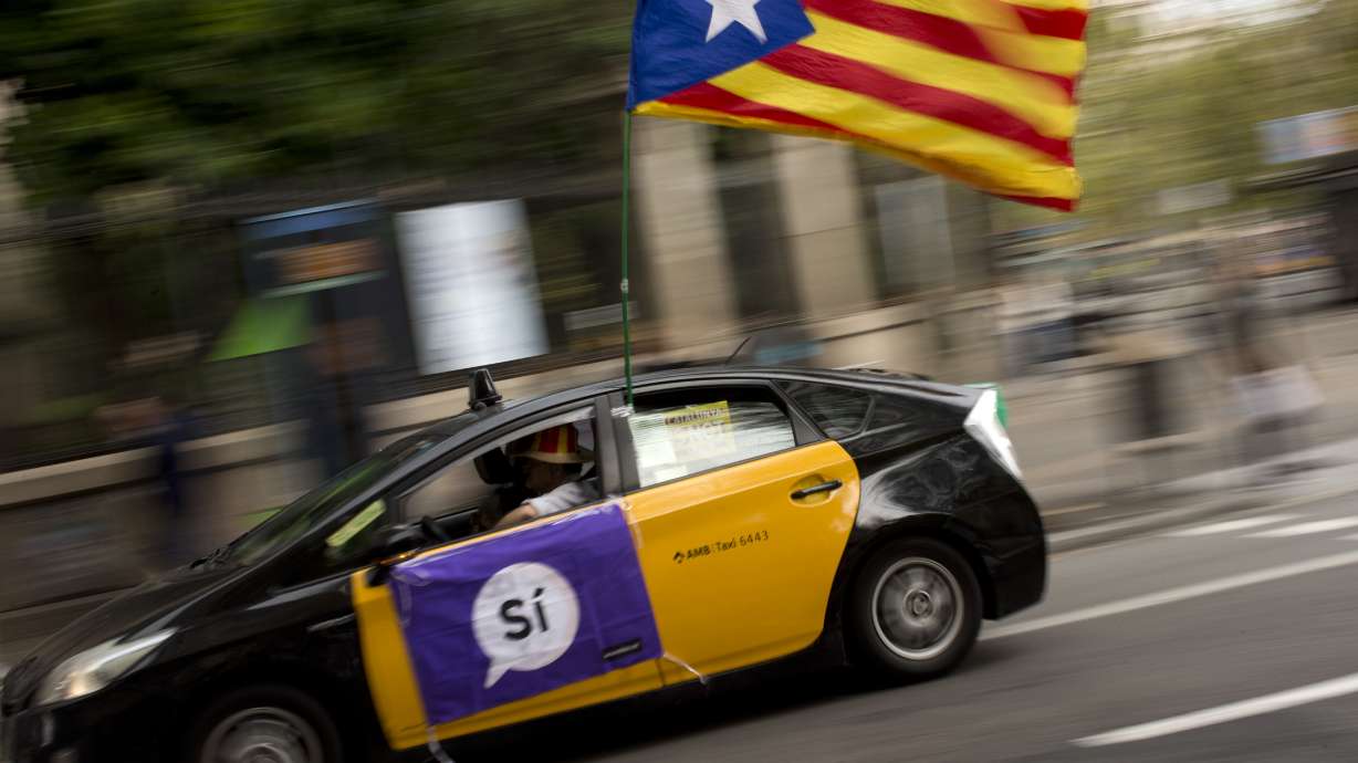 Catalan taxi driver sees his independence dream within reach