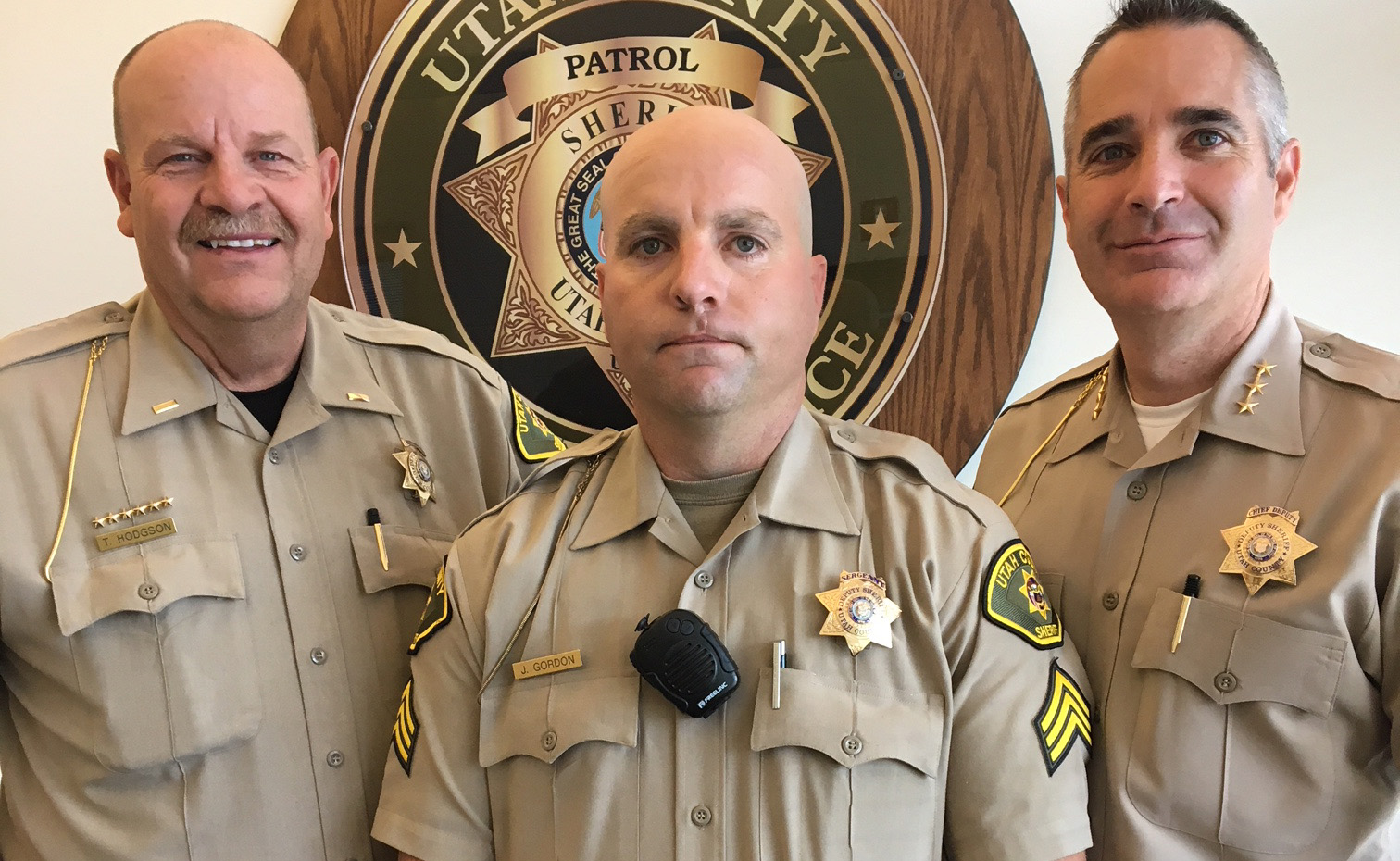 Justin Gordon, Utah County Sheriff's Office