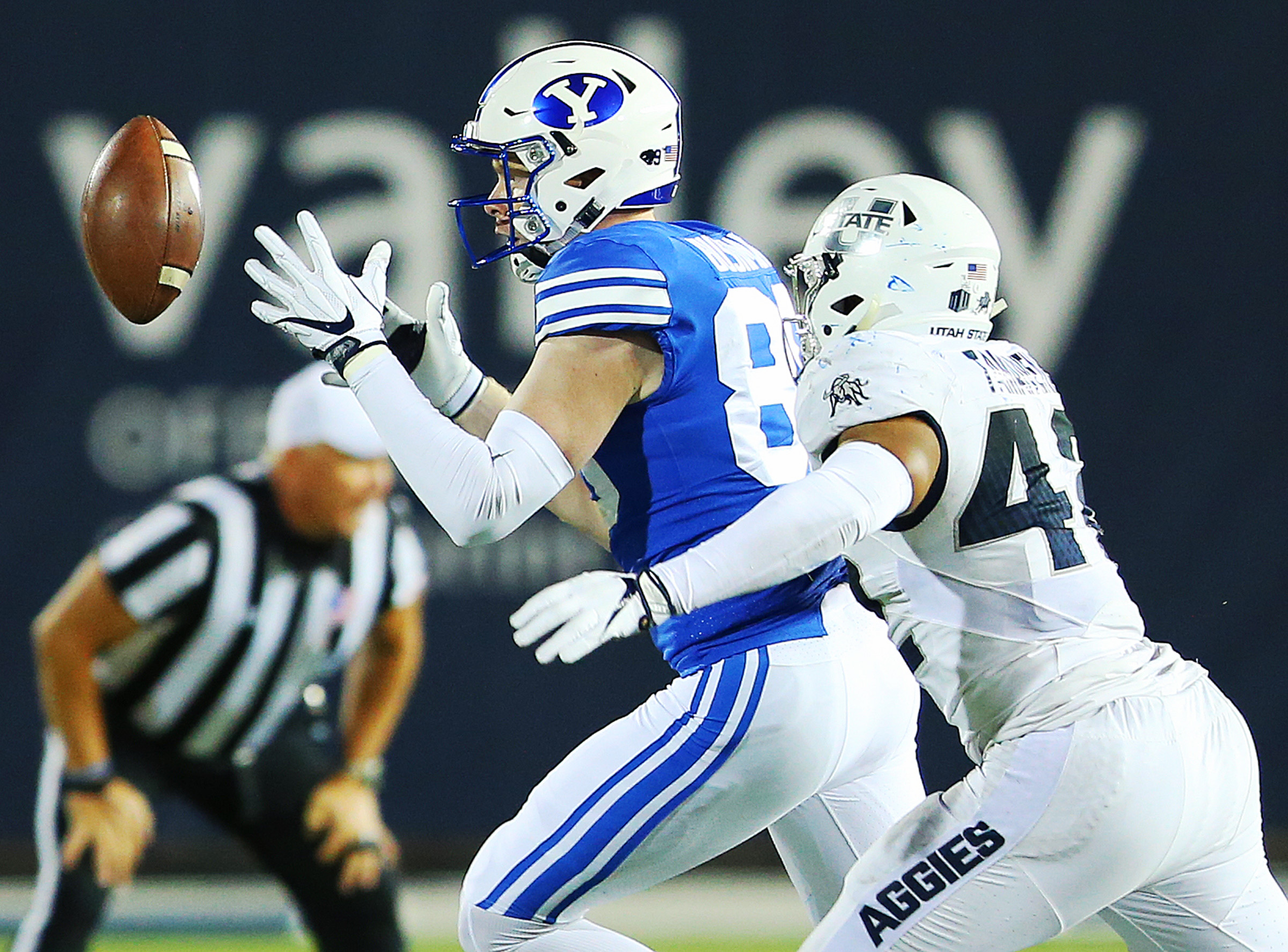 The Triple Option: 'Too many errors' for BYU in loss to Utah State