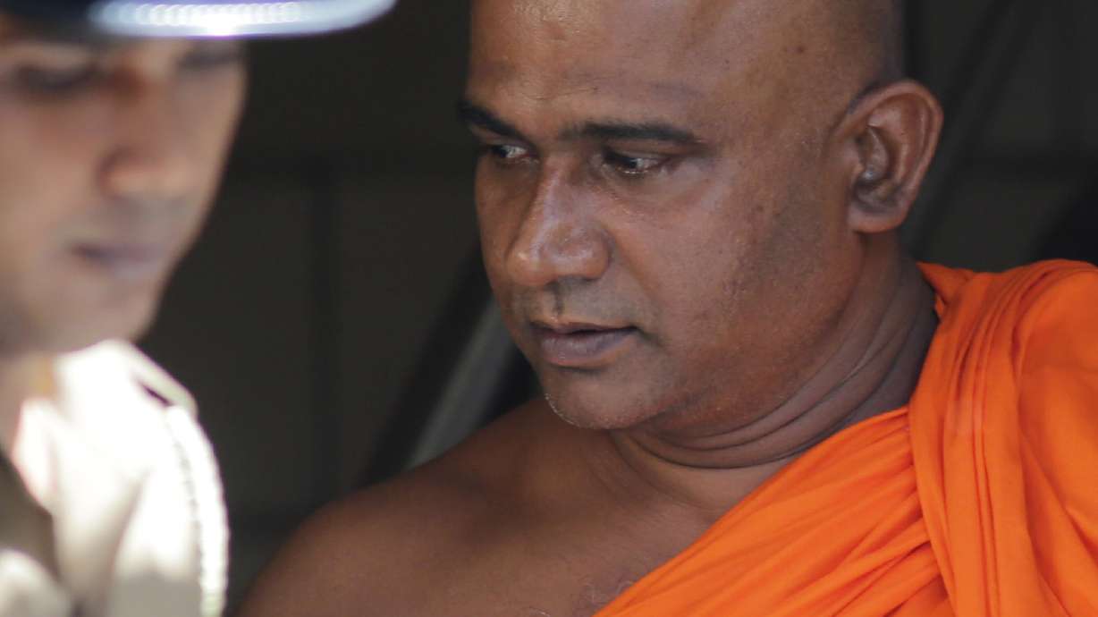Sri Lankan monk among 7 jailed for attack on Rohingya