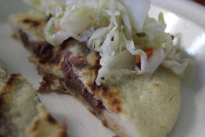 The pupusa is arguably the first thing that comes to mind when thinking of Salvadorian food. A pupusa is a thick, hand-made corn tortilla stuffed with a variety of fillings. (Photo: Yvette Cruz, KSL.com)