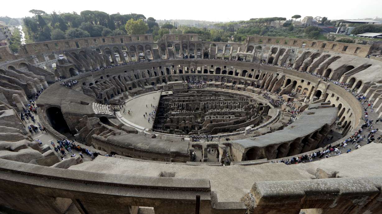 Rome with a view: Colosseum opens its top levels to public