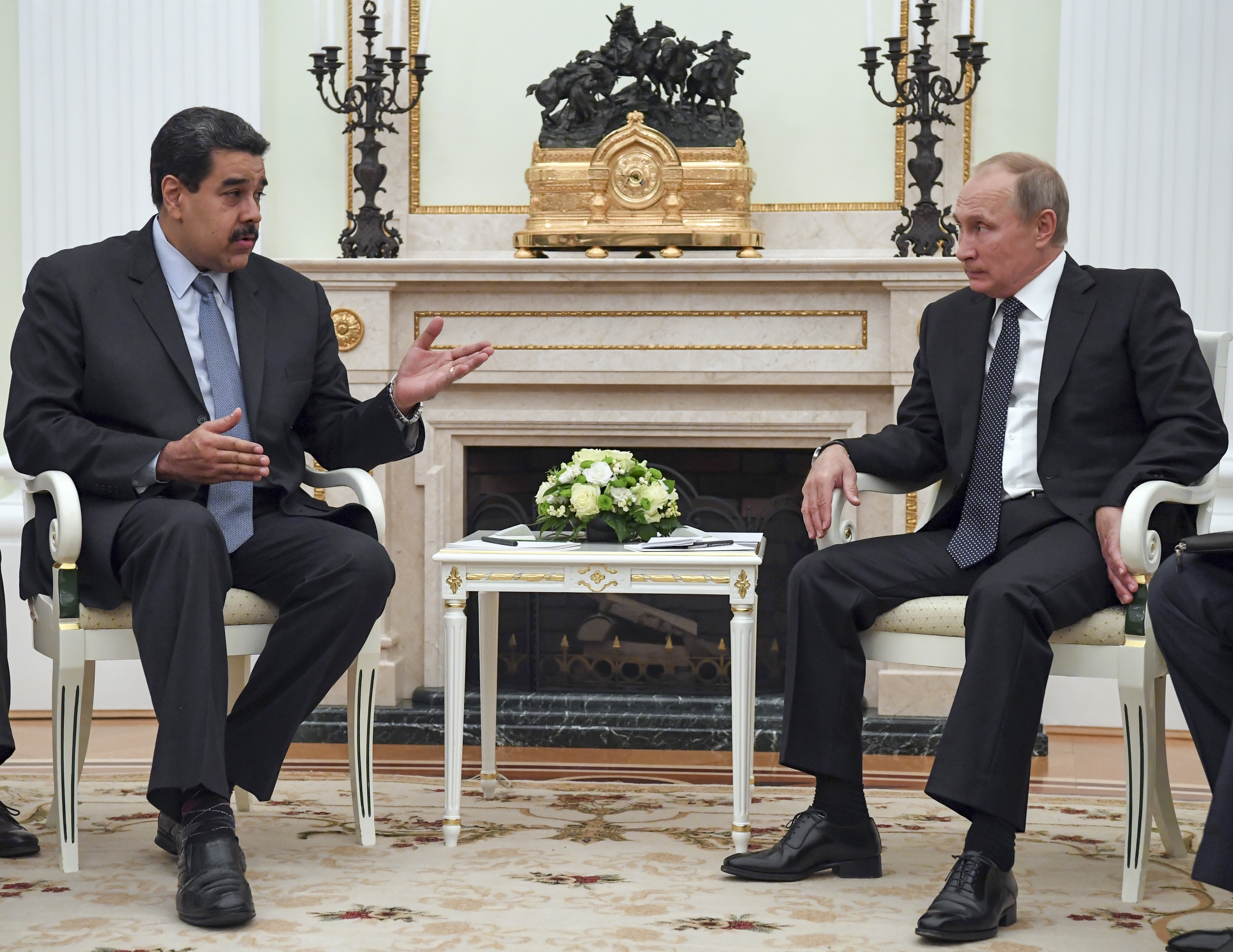 Venezuela's Maduro visits Russia, meets with Putin