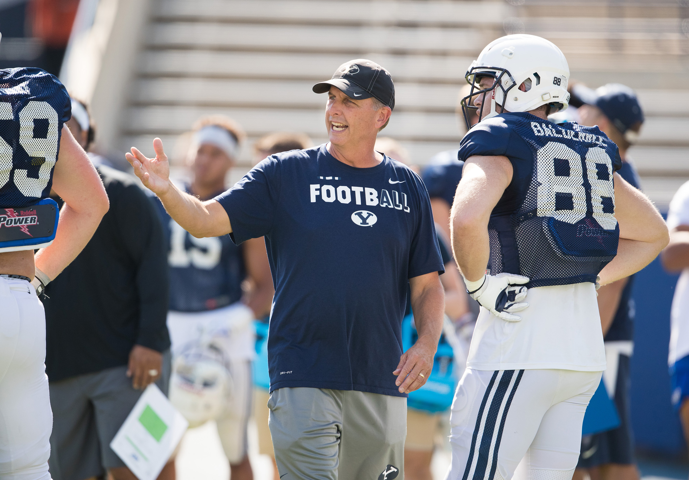 'All hands on deck' for BYU quarterbacks, offensive coordinator says