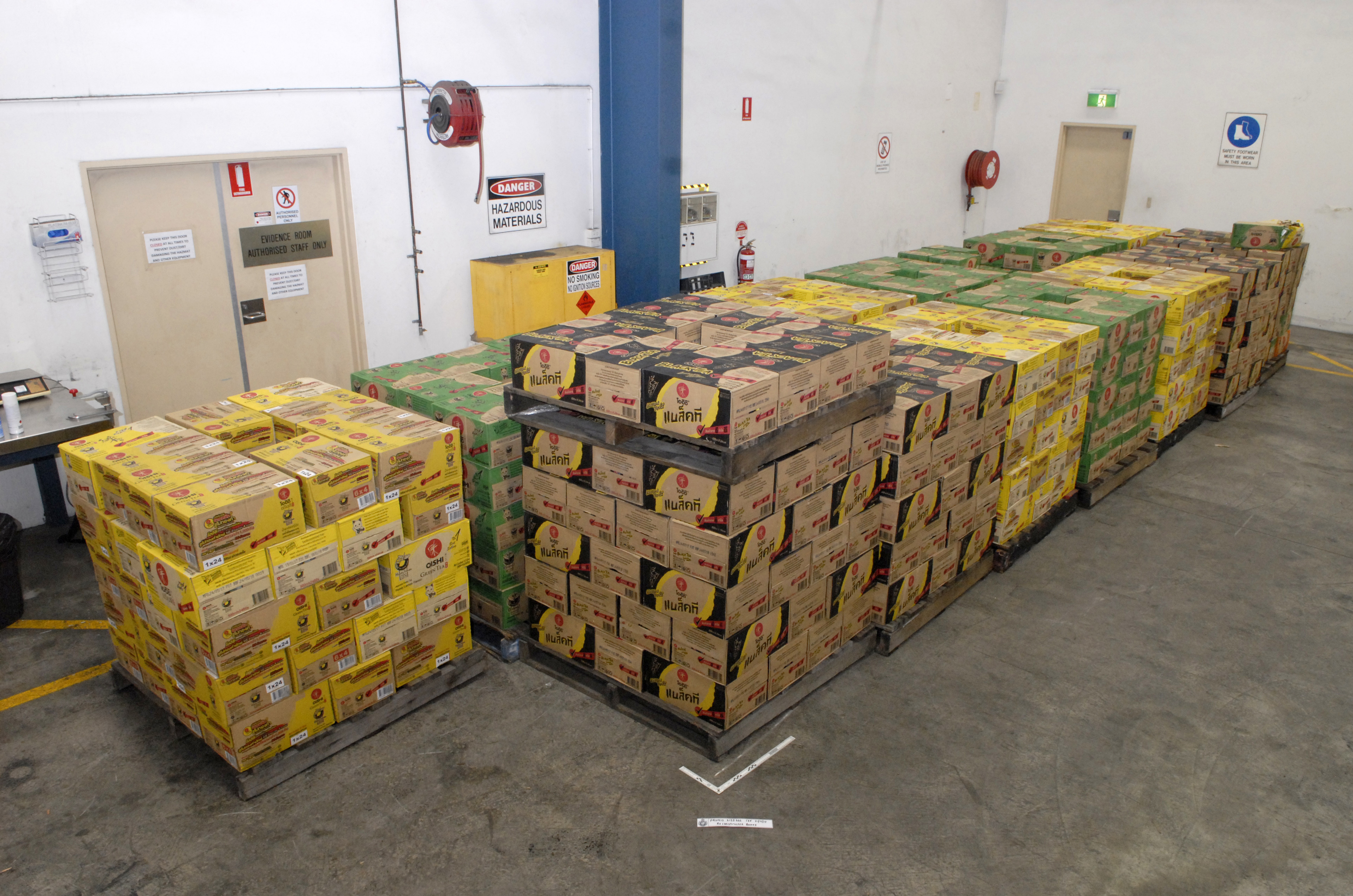 Australian police seize record haul of meth ingredient