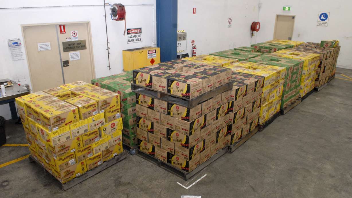 Australian police seize record haul of meth ingredient