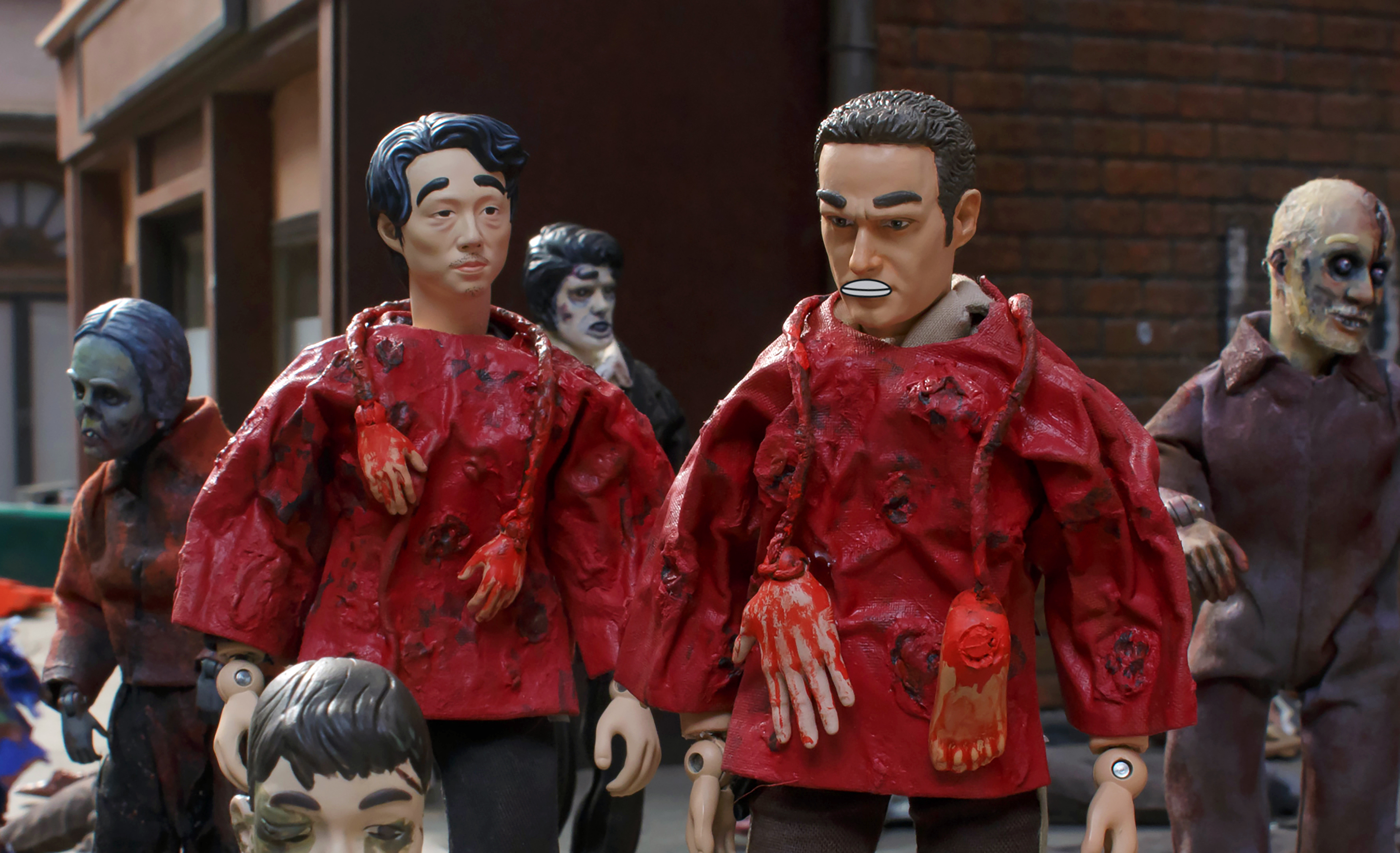 'Robot Chicken' hatches a dead-on 'Walking Dead' spoof