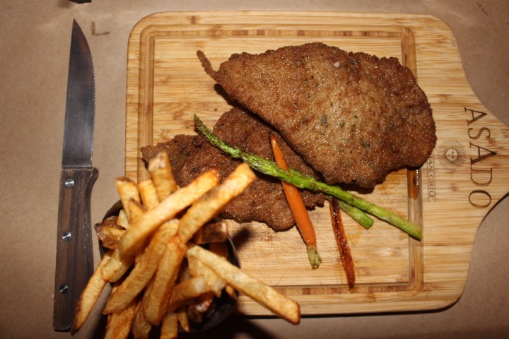 A staple in Argentine food is the milanesa, which is a thin, breaded meat fillet fried until golden brown. (Yvette Cruz, KSL.com)
