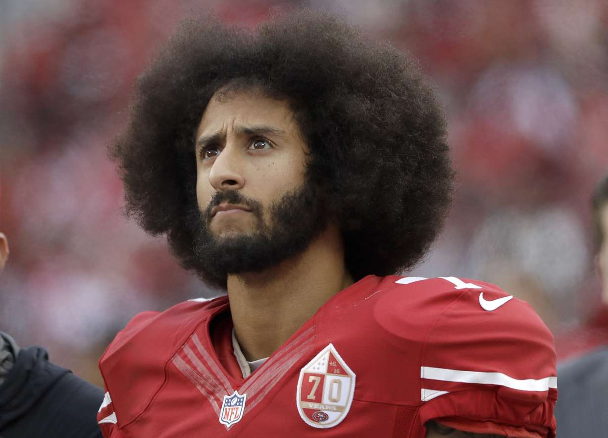 San Francisco 49ers quarterback Colin Kaepernick, Dec. 11, 2016. Photo: AP Photo