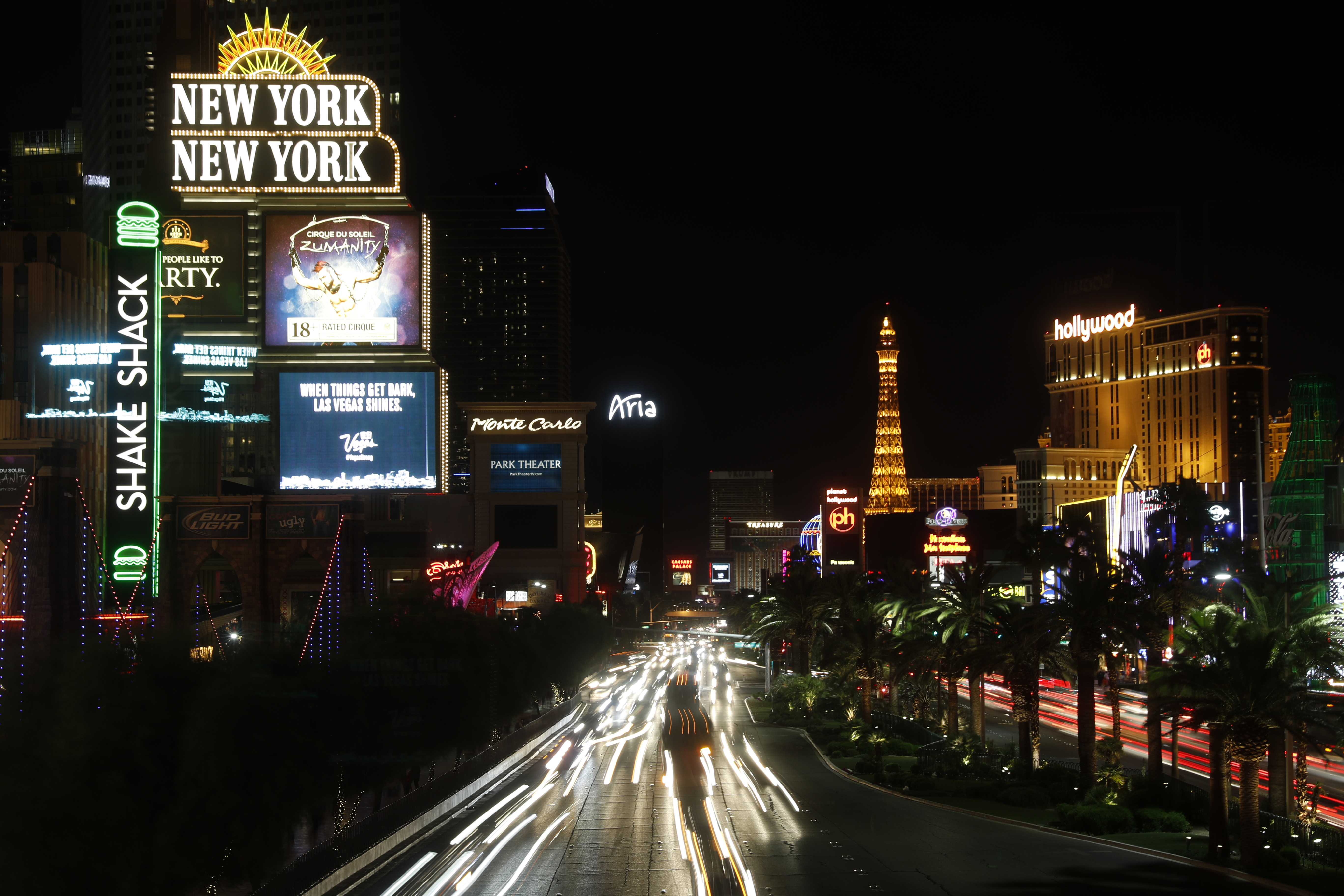 The Latest: Vegas gunman shot guard before firing on crowd
