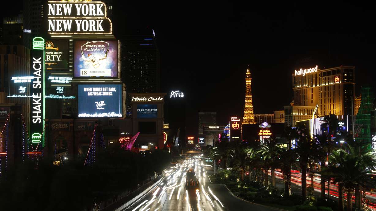 The Latest: Vegas gunman shot guard before firing on crowd