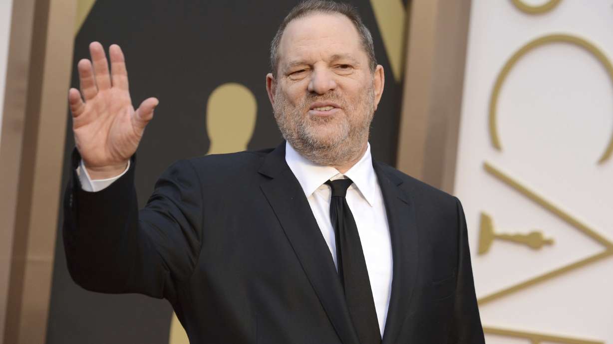 The Latest: Clinton 'shocked' by Weinstein accusations