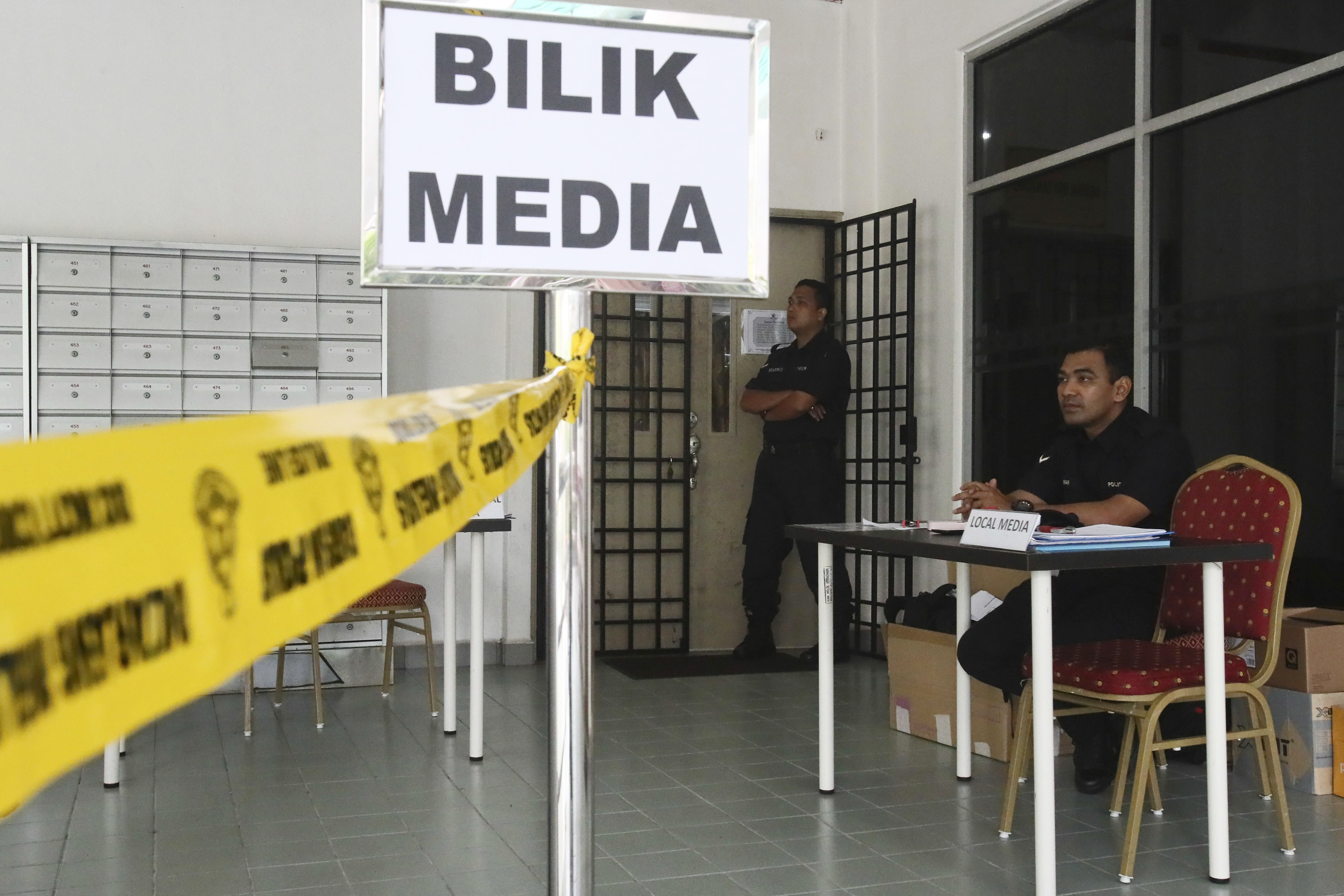 The Latest: Video shown in court of dying Kim seeking help