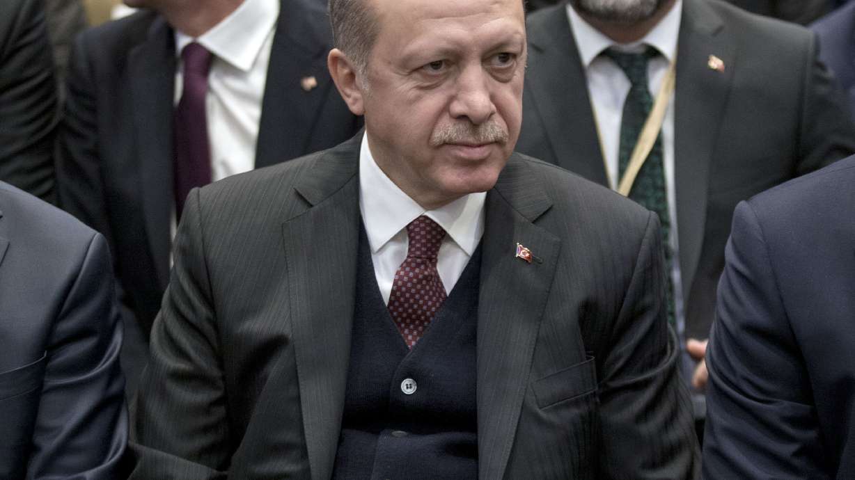 Turkish leader Erdogan visits mostly Muslim Serbia region