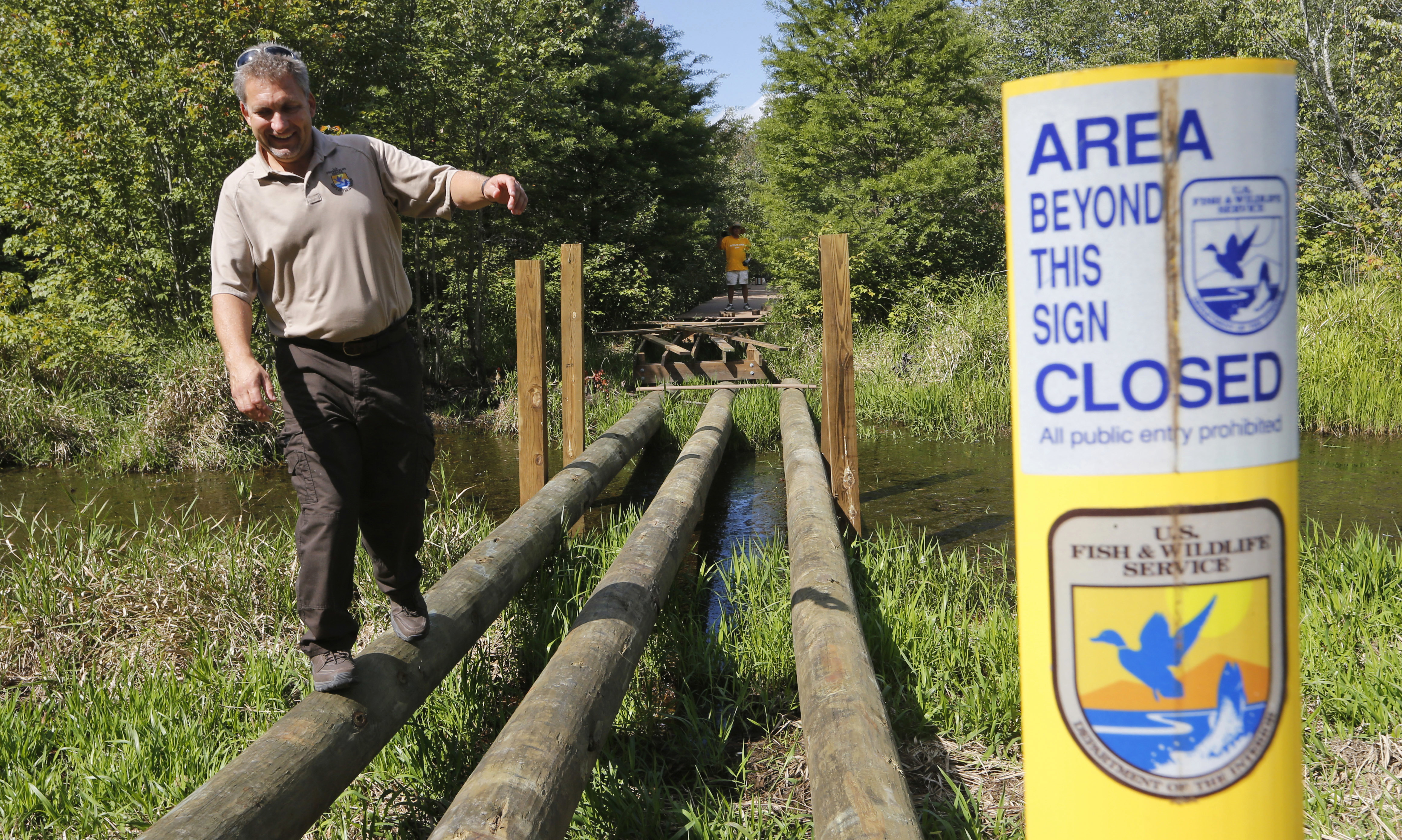 250 years after Washington drained it, feds soak a swamp