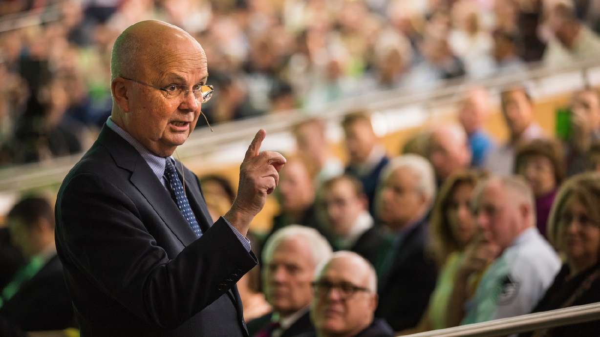 Former NSA, CIA chief warns of 'complicated' world during talk at UVU