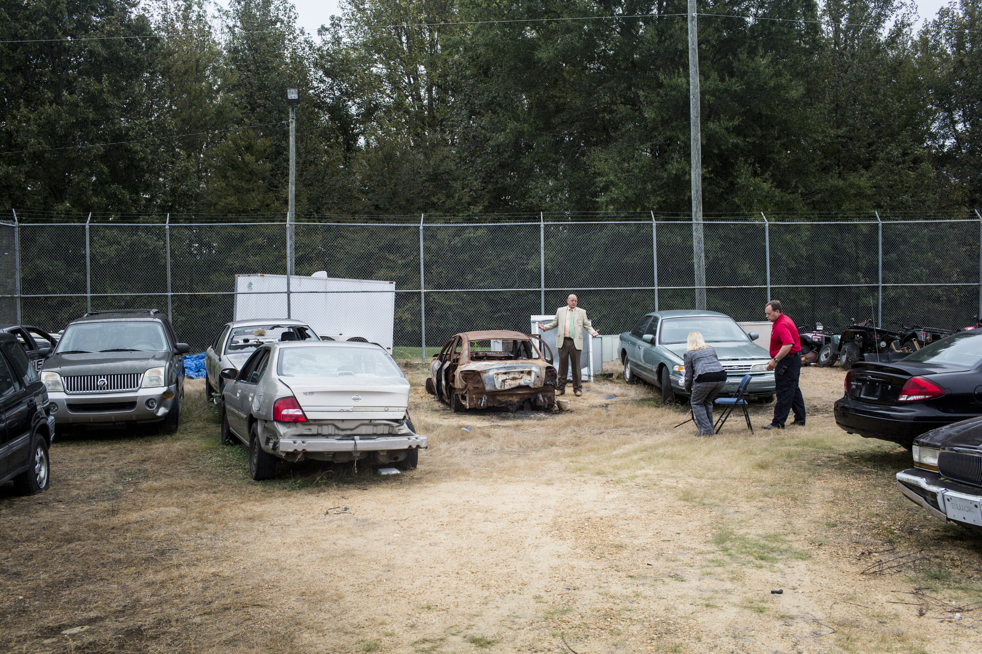 The Latest: Investigator: Man changed story on burned woman