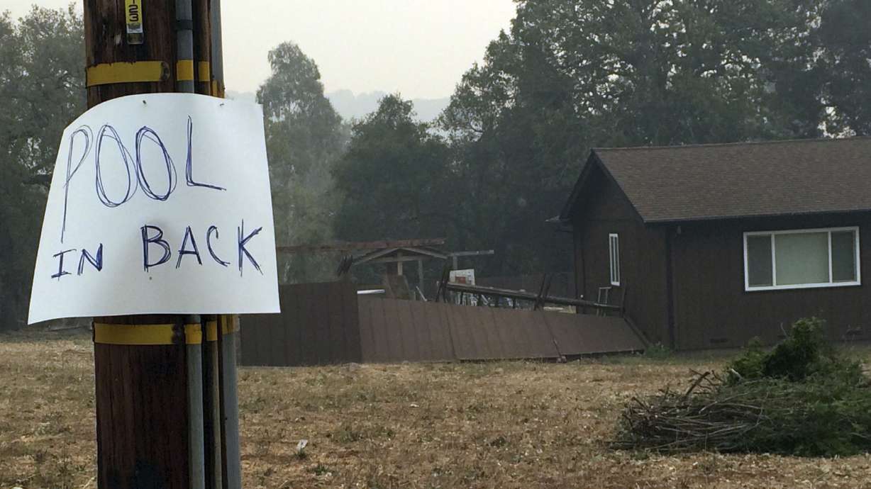 The Latest: 40 now dead from Northern California wildfires