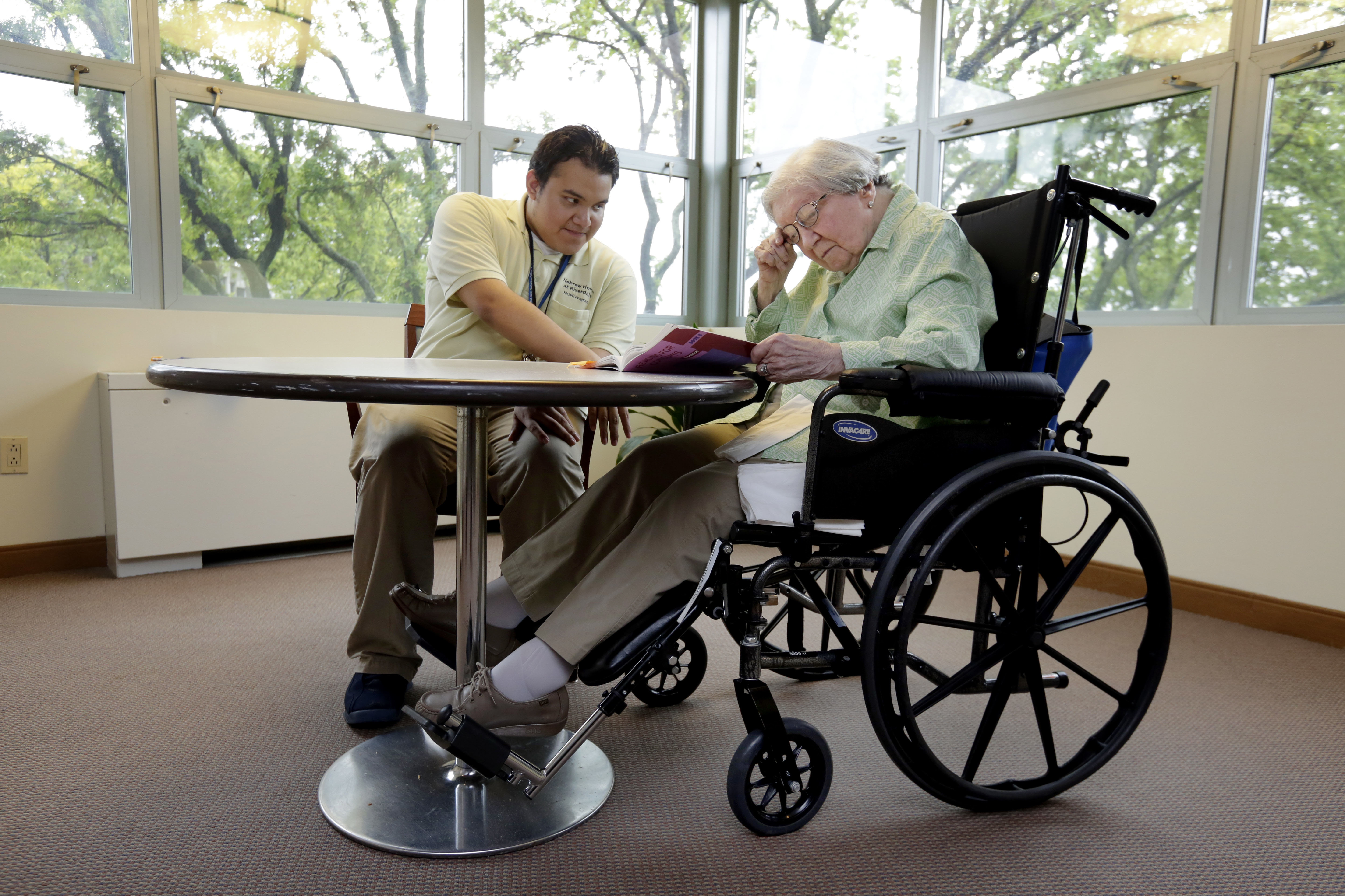 A nursing home's high school teaches lessons on life