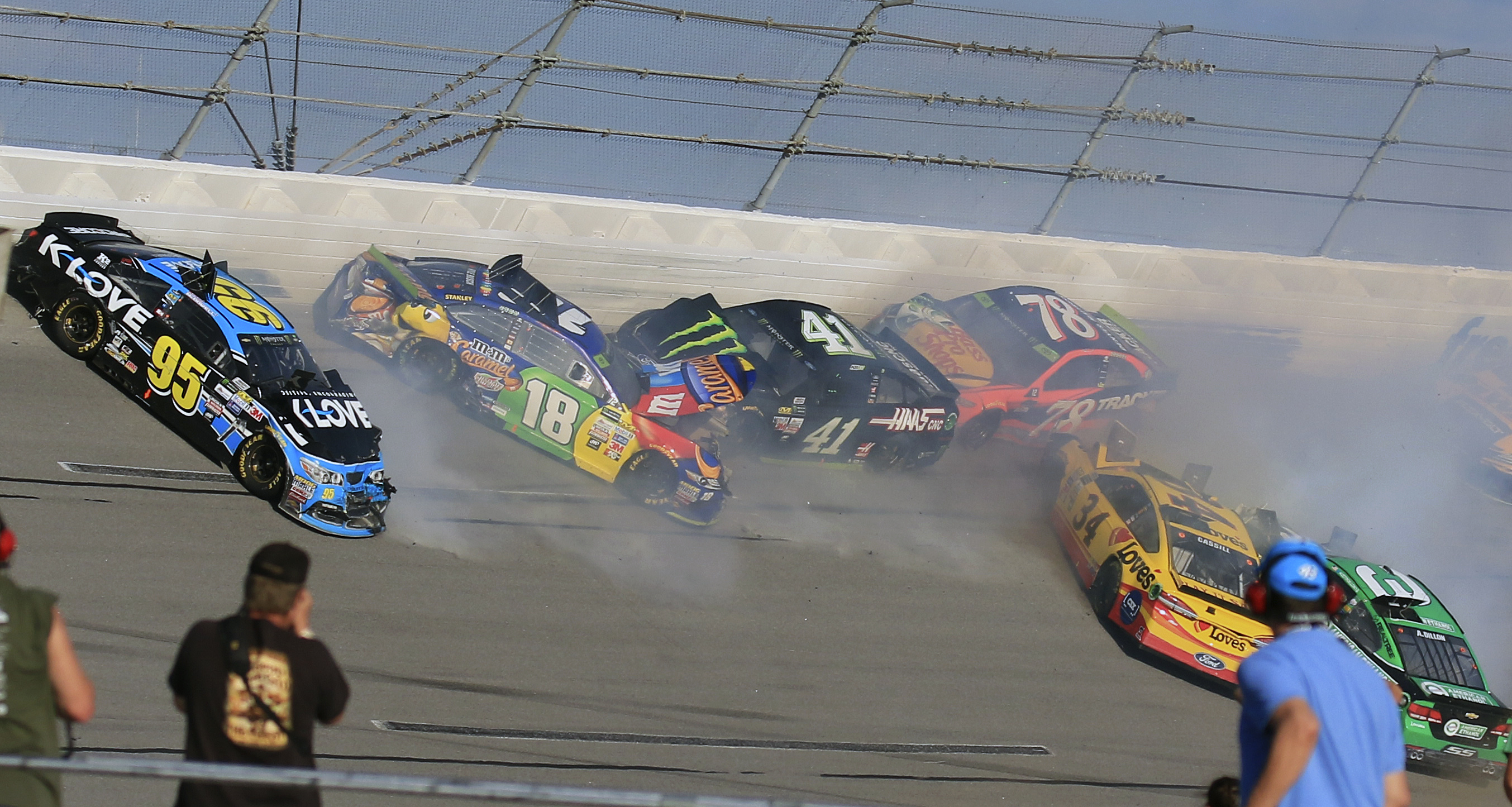 Column: Talladega is too dicey to be in NASCAR's playoffs