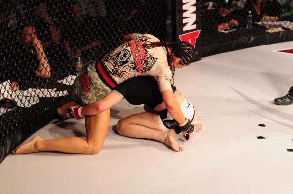 Tandi Suitter in the ring. (Photo: Courtesy of Tandi Suitter)