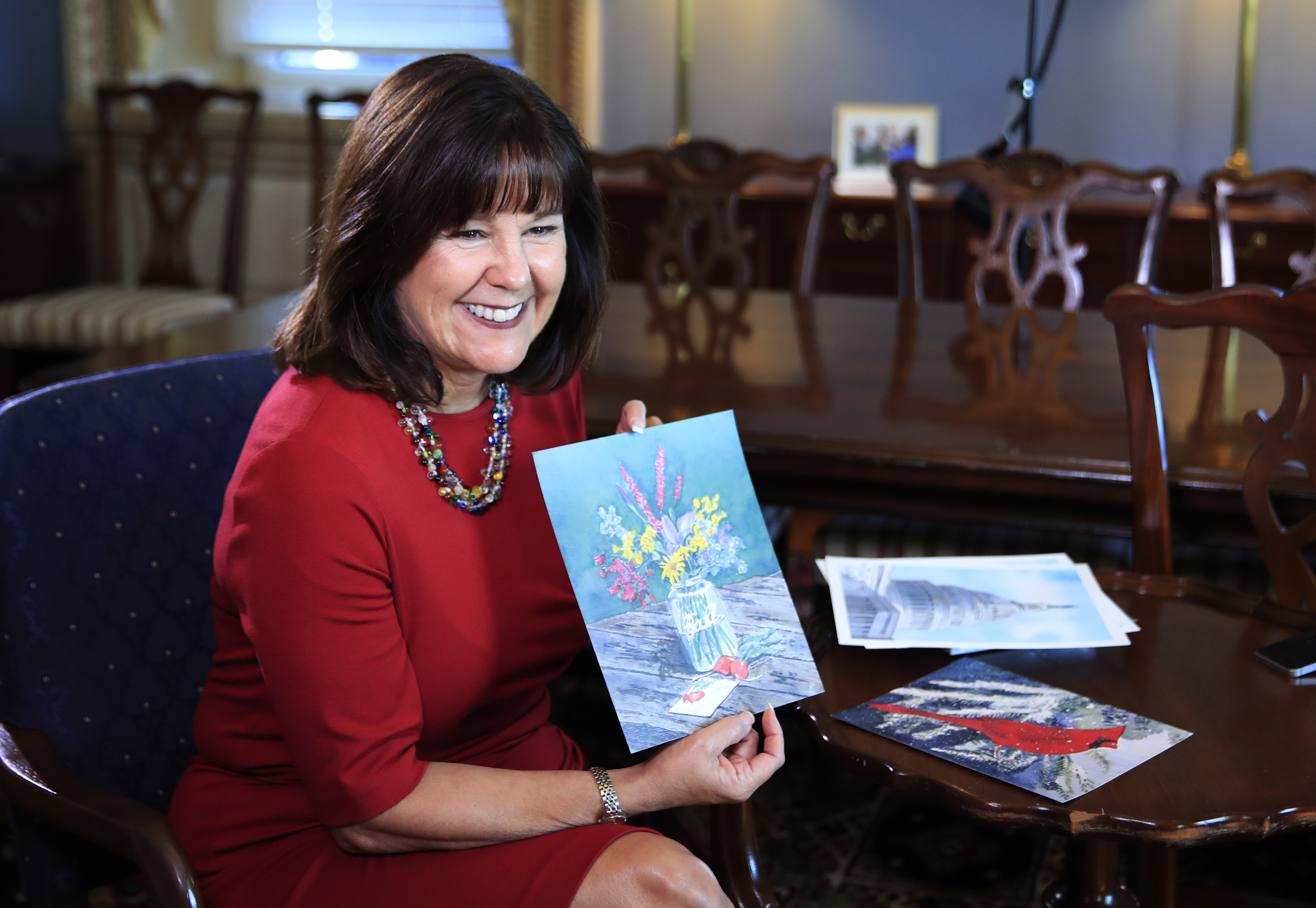 Karen Pence: 'All of us could benefit from art therapy'