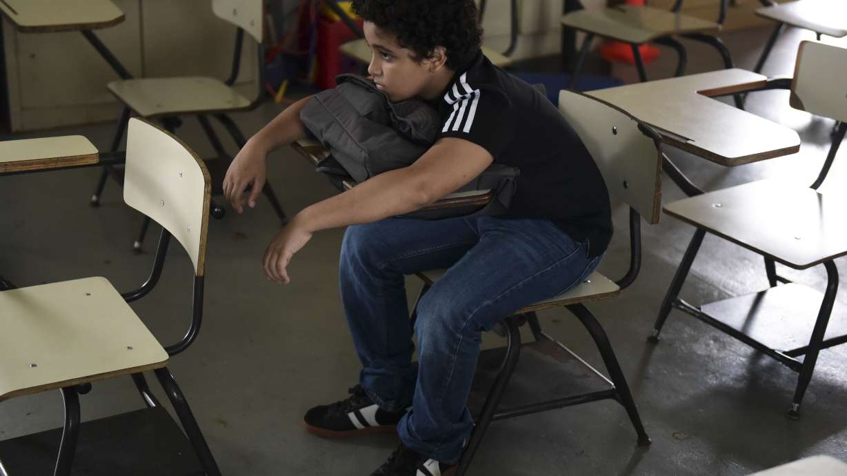 Some schools in Puerto Rico to open for 1st time after Maria