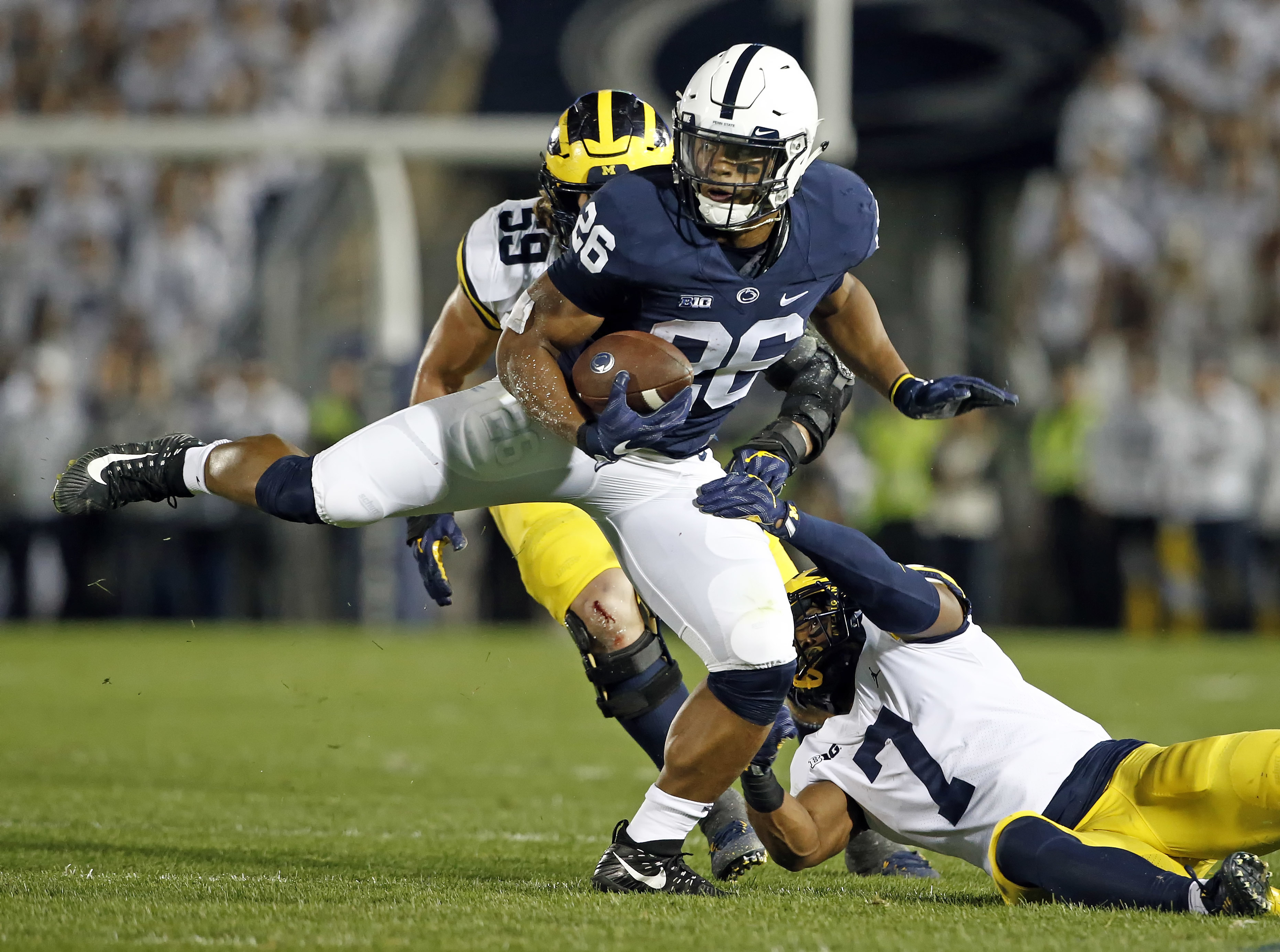 Penn State pay back: No. 2 Nittany Lions beat Michigan 42-13