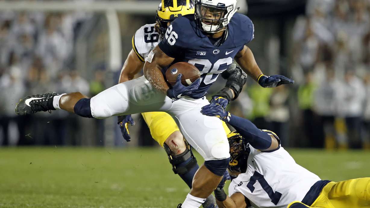 Penn State pay back: No. 2 Nittany Lions beat Michigan 42-13
