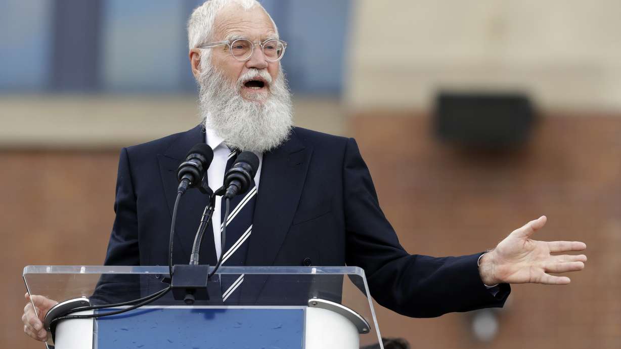 No joke: TV host Letterman honored with Mark Twain Prize