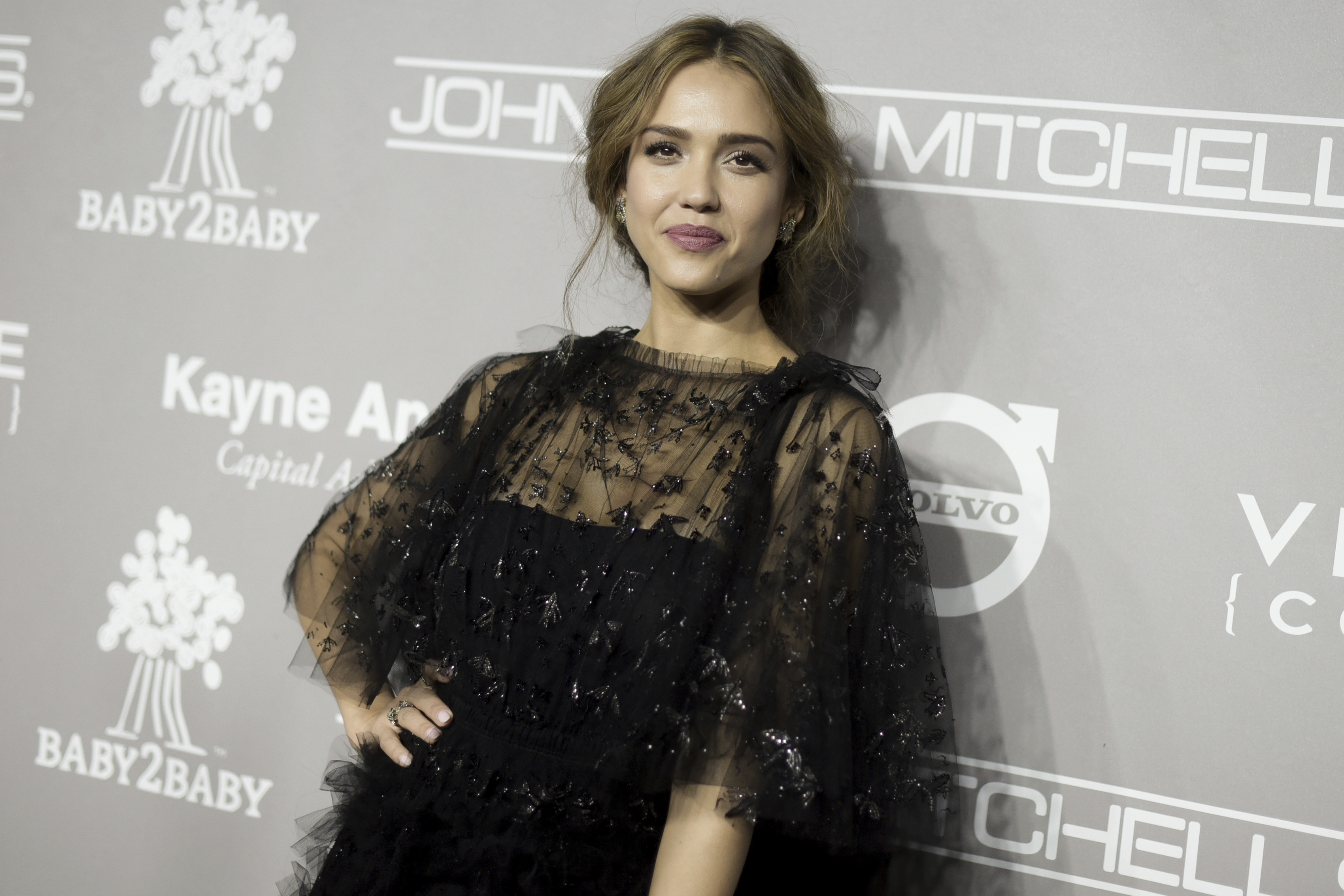 Jessica Alba reveals she's expecting her first baby boy