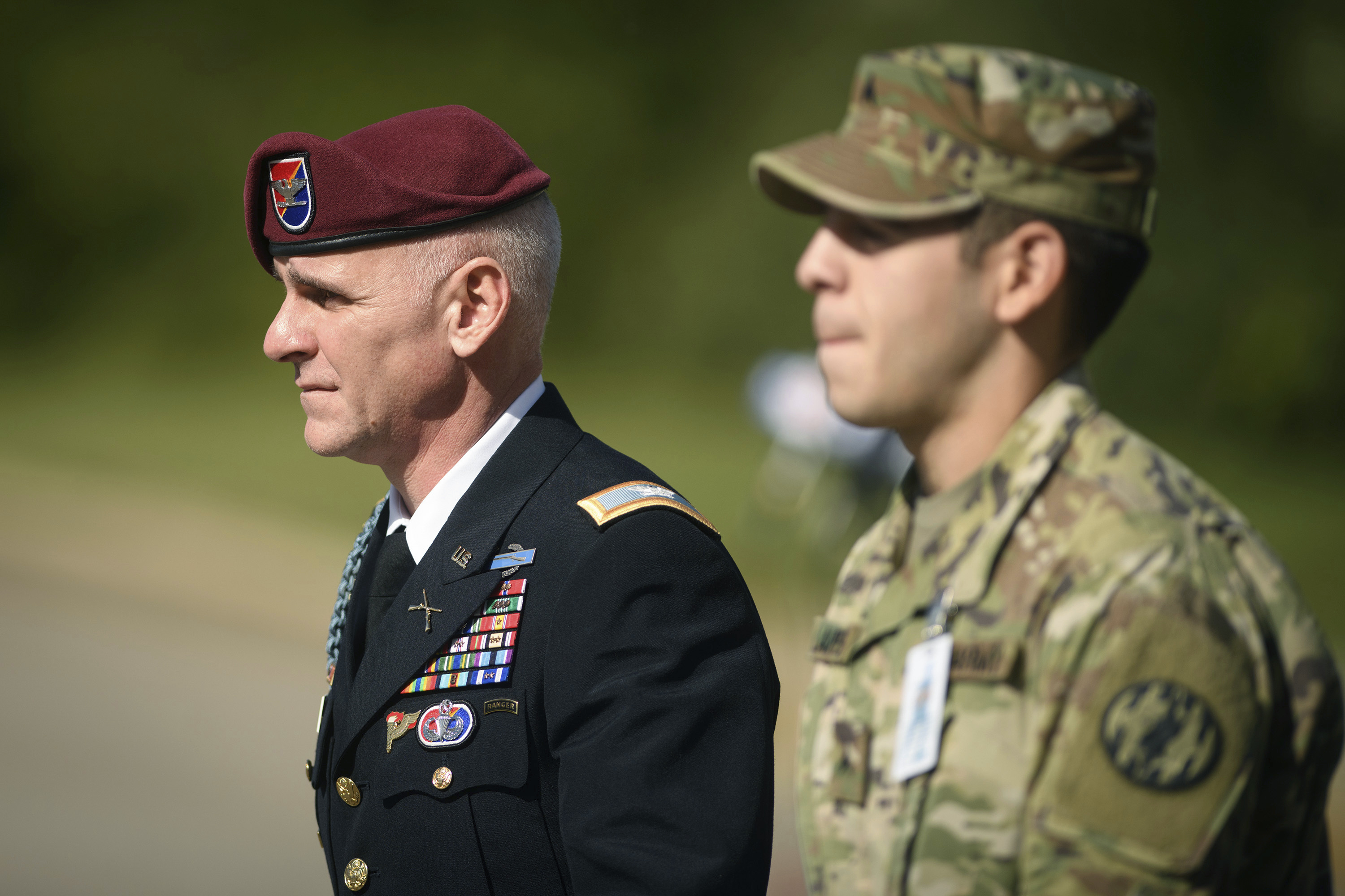 The Latest: Soldier head wound described at Bergdahl hearing
