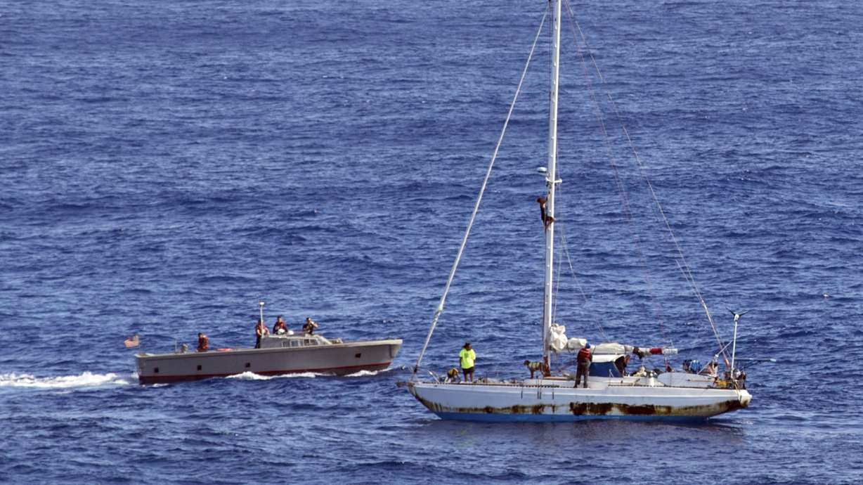 The Latest: Doomed sailboat had communications failures