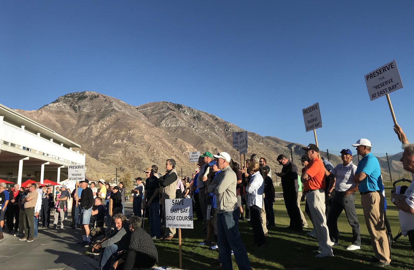 Utah County residents out to fight proposal to sell part of treasured golf course