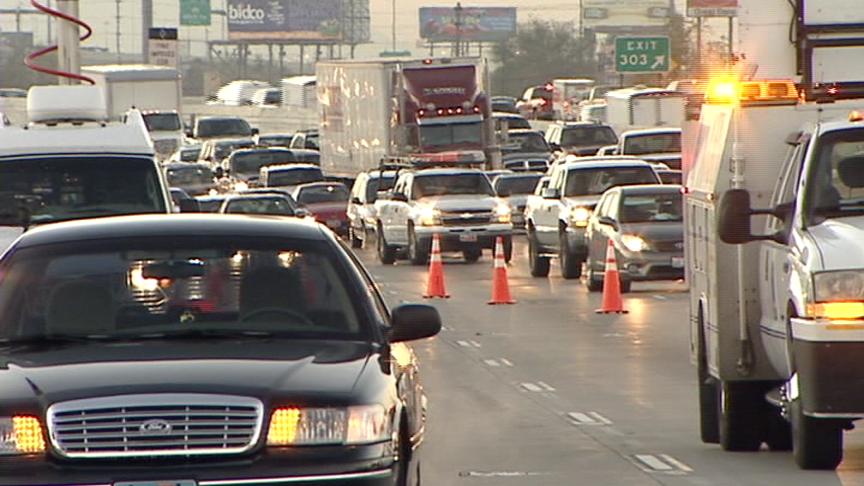 Semi Rollover Injures Four, Ties Up Traffic on I-15