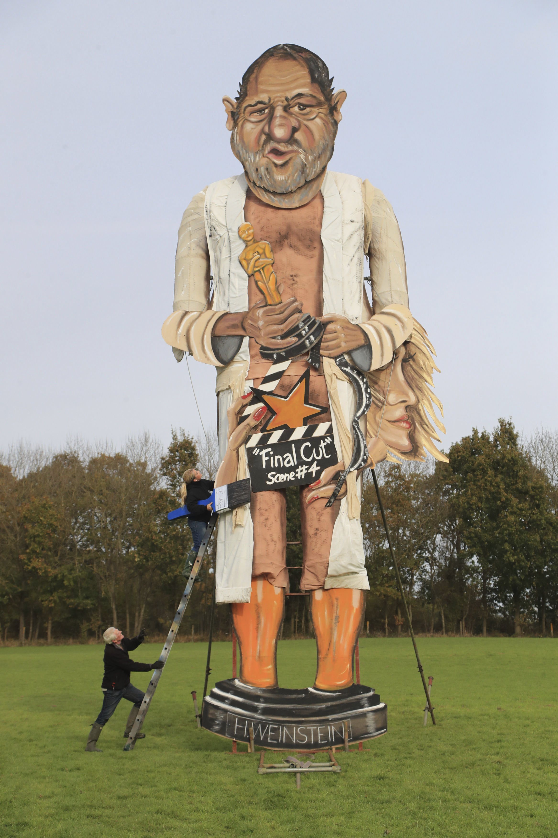 UK town to burn Harvey Weinstein in effigy on Bonfire Night