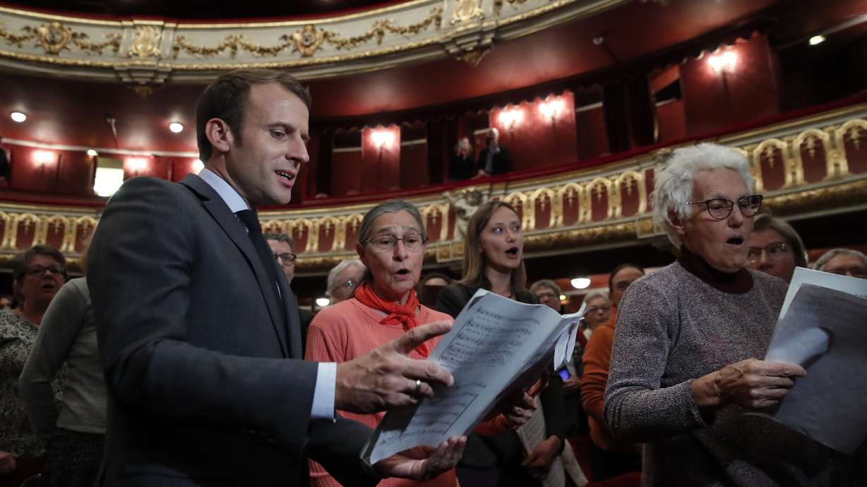 French president pens birthday poem for British teen
