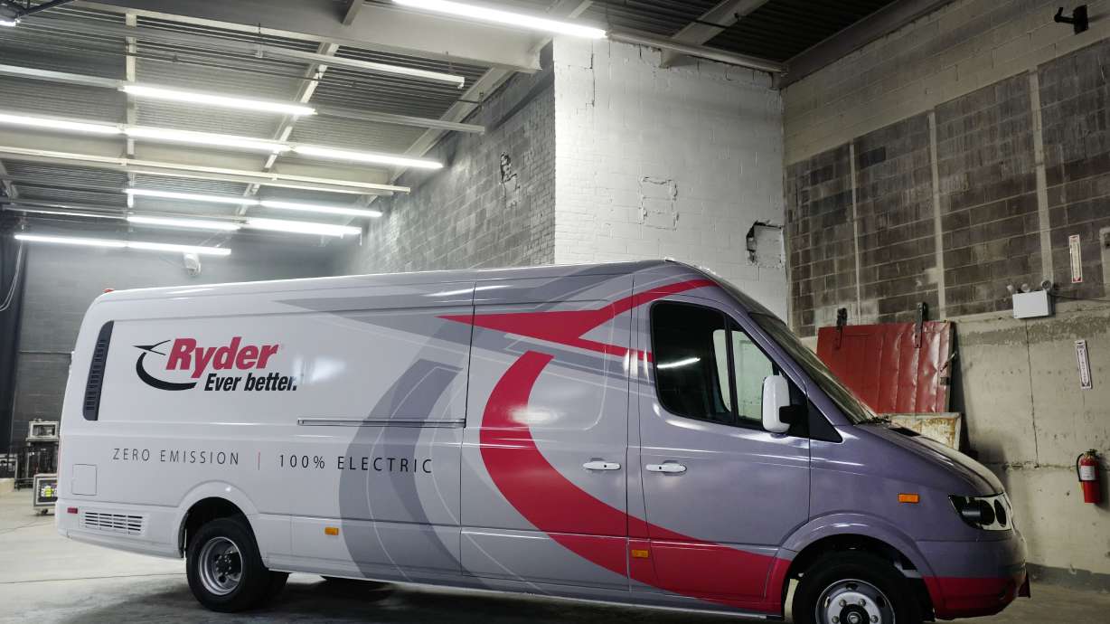 Ryder adds 125 electric vans to its fleet