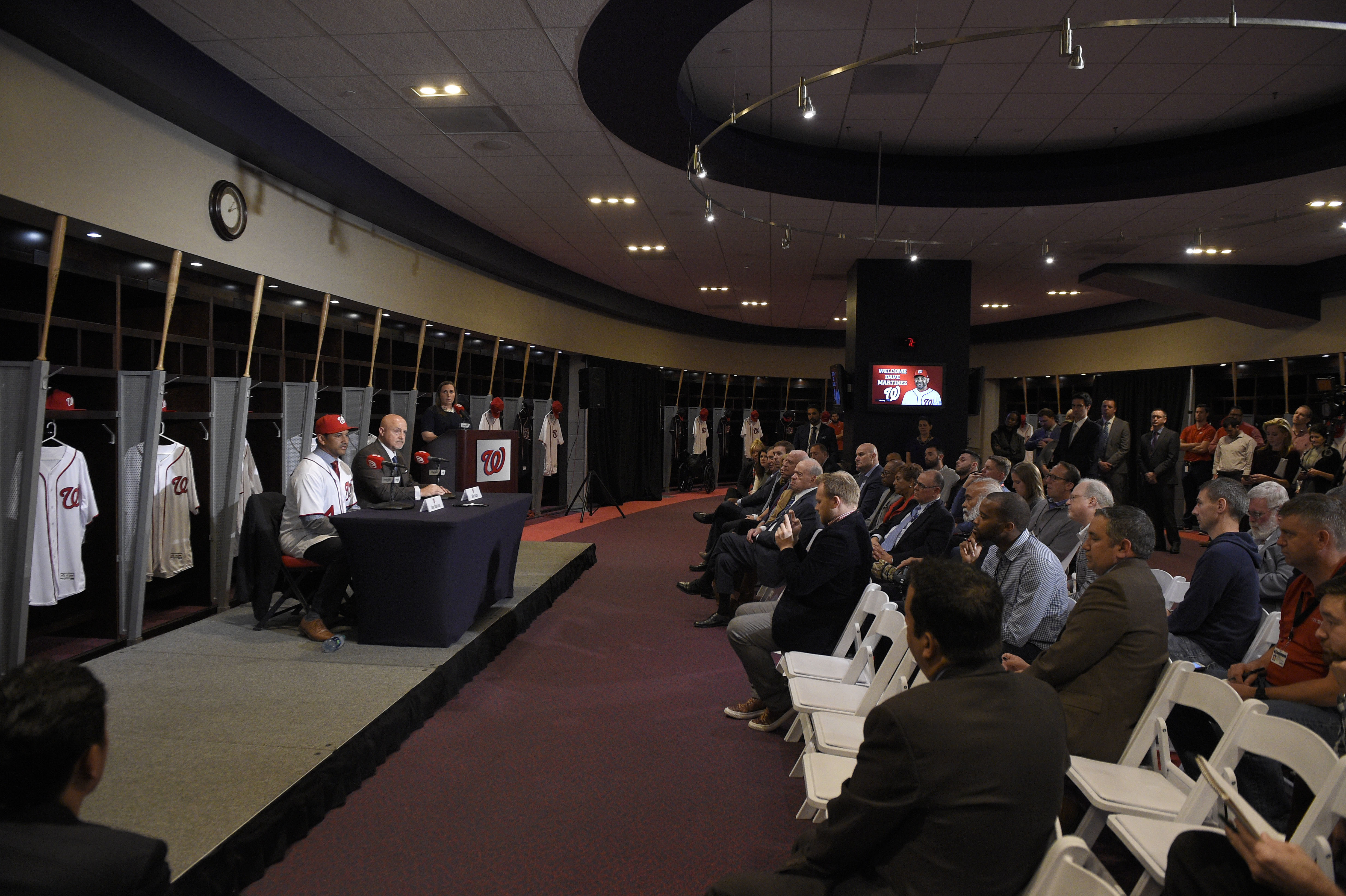 Nats manager Martinez: 'We're here to win the World Series'