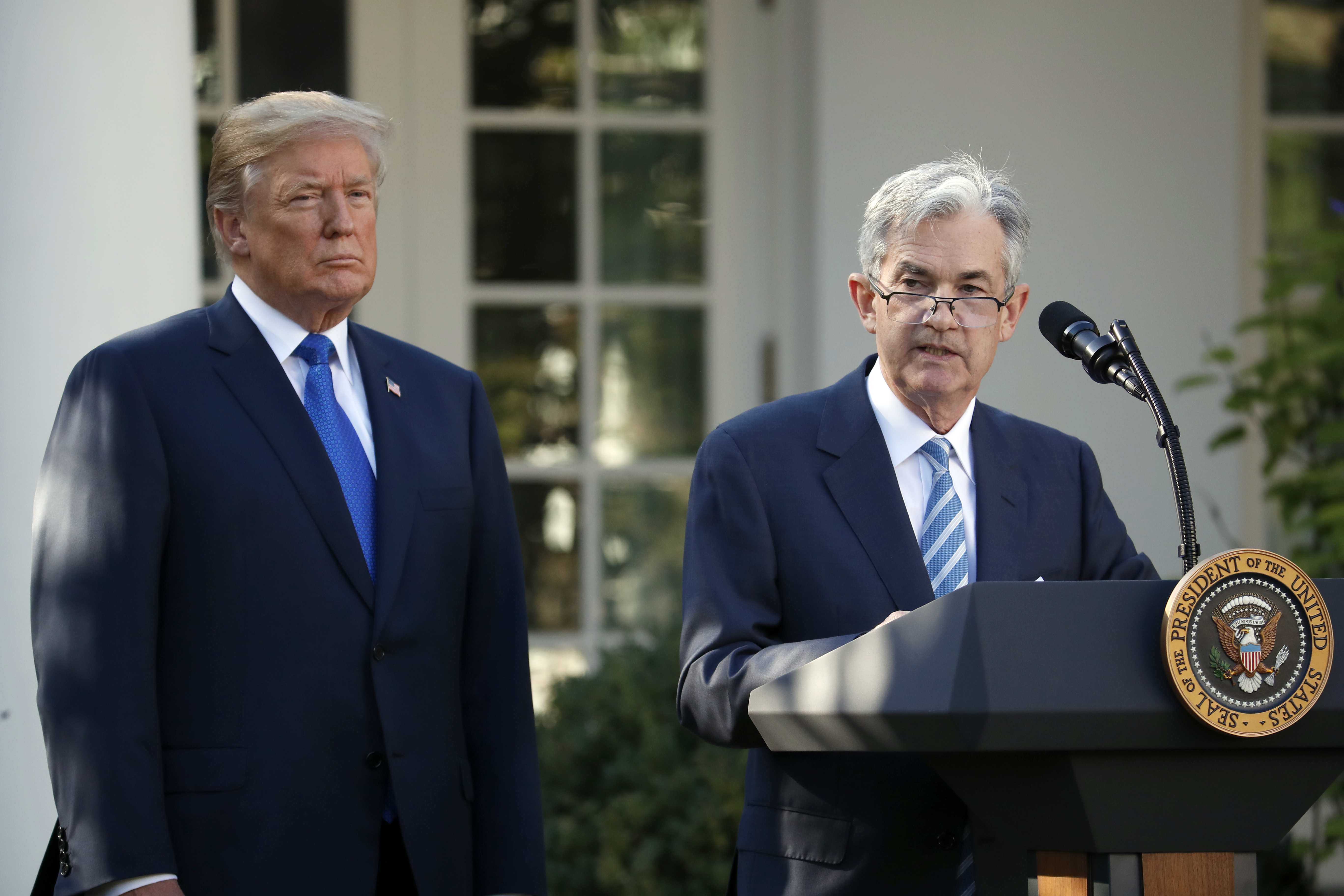 Trump nominates Jerome Powell to be next Fed chairman