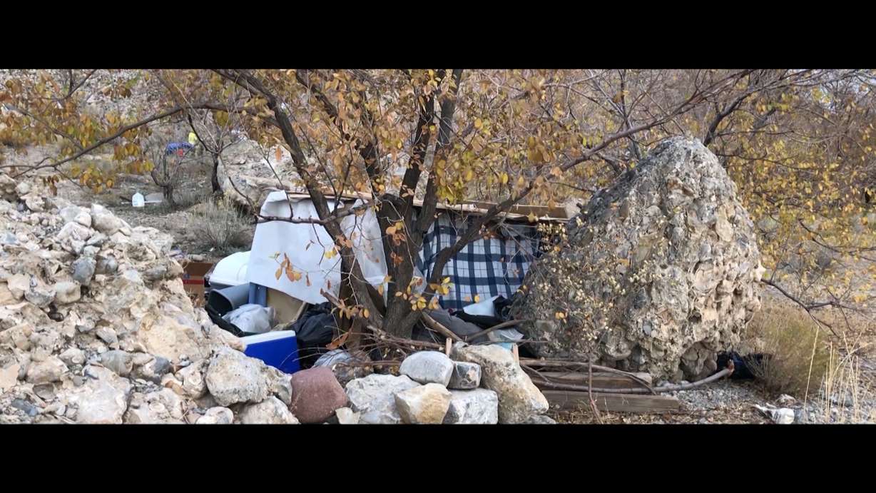 Operation Rio Grande quickly transformed a place known for large-scale urban camping, open-air drug use and drug deals into a spot someone might actually dare to attempt a sack lunch—and now police believe a large percentage of the street dwellers. (Photo: KSL TV)