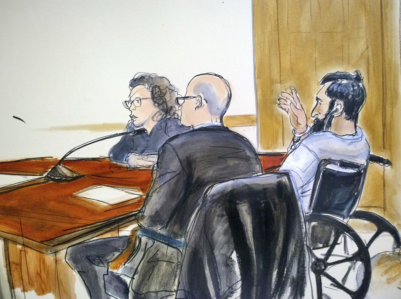 The Latest: 4 survivors express pain of losing 5 friends