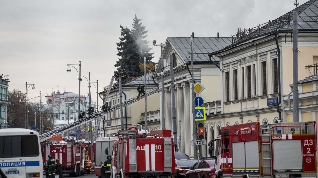 Fire at Moscow's art museum causes no damage to collections