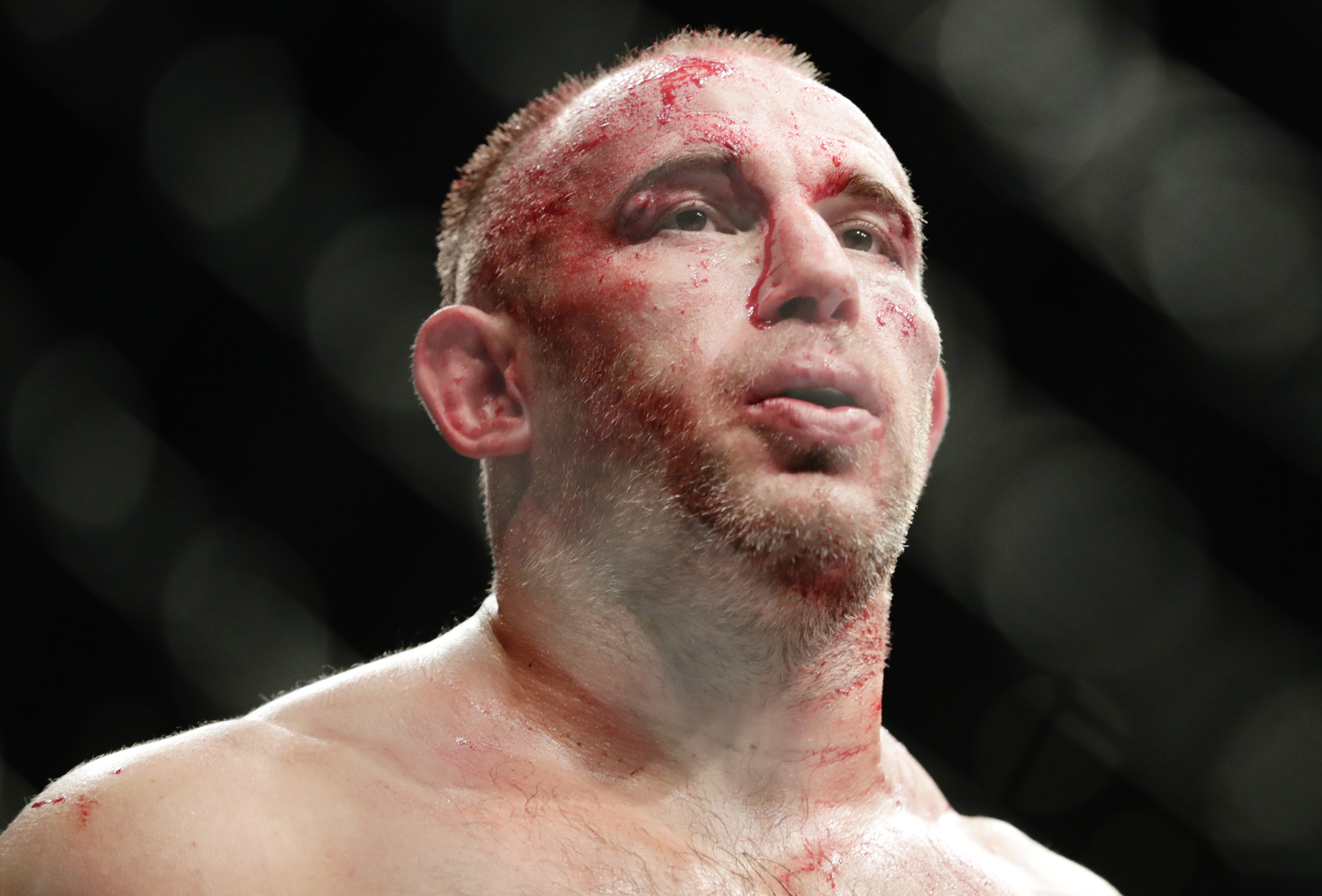 The Latest: GSP wins middleweight title in UFC comeback