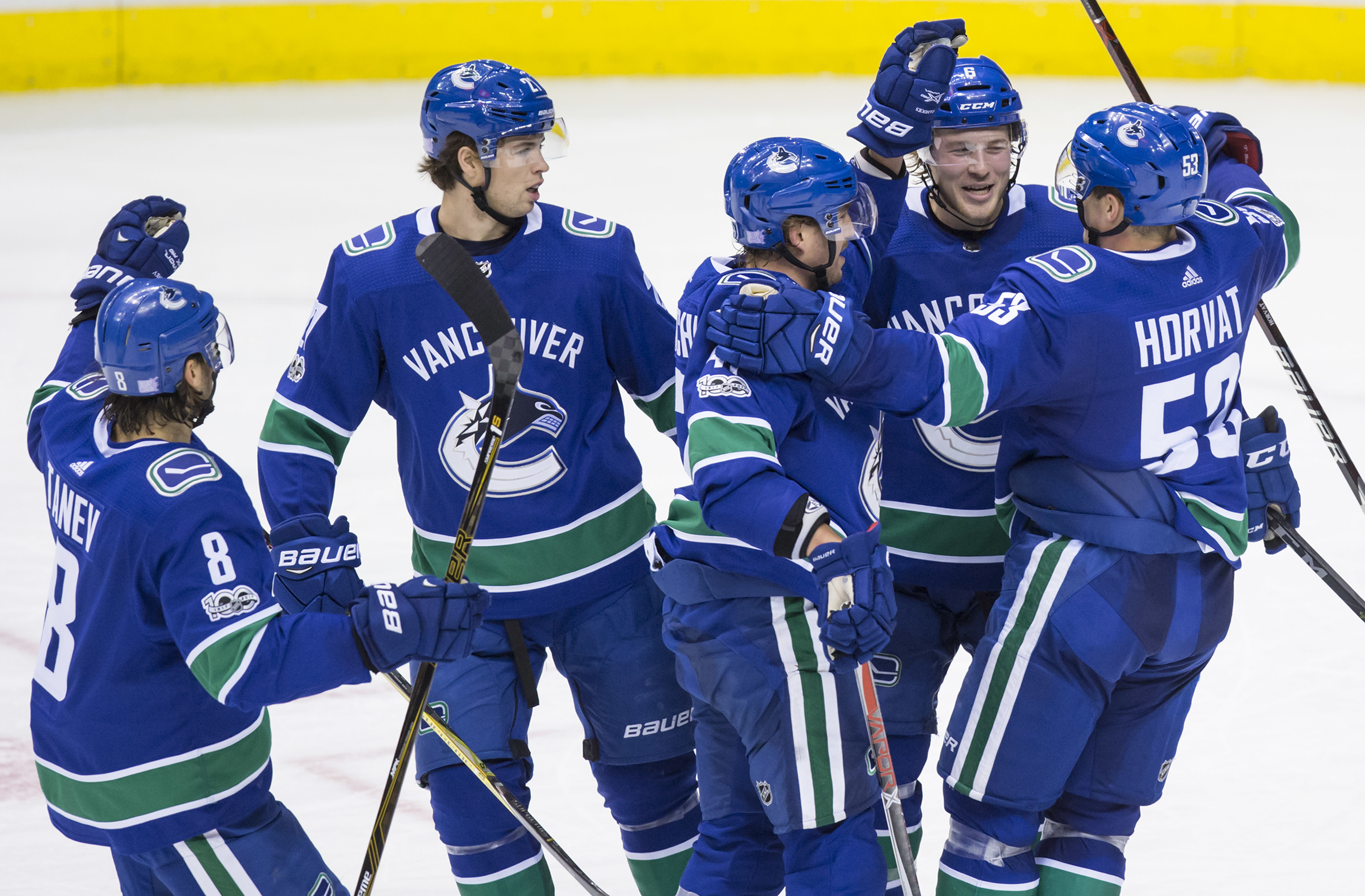 Boeser gets hat trick as Canucks beat Penguins 4-2