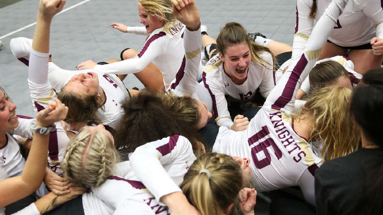 Exhaustion overcomes Lone Peak after epic 5-set win over Pleasant Grove for 6A volleyball crown